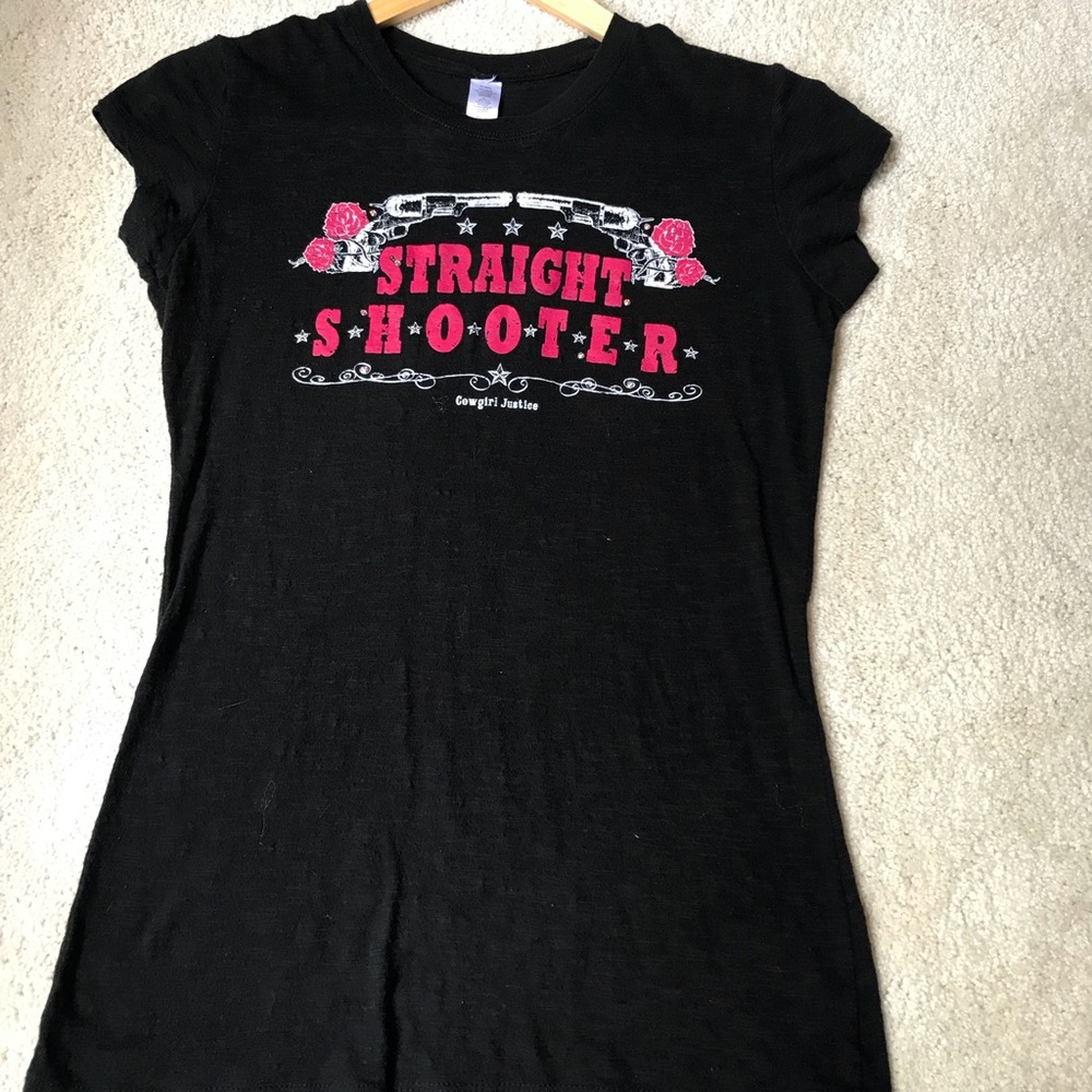 Cowgirl Justice Cap Sleeve T-Shirt